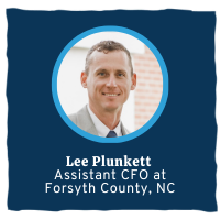 Lee Plunkett Assistant CFO Forsyth County, NC 