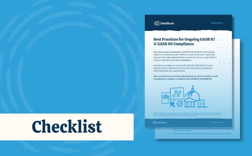 [FREE DOWNLOAD] Ongoing GASB Compliance Checklist